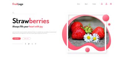 Fruity website